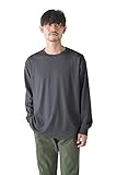 [ホールパーソン] ソフトスムース ロングスリーブTシャツ グレー M