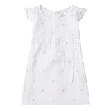 エイデンアンドアネイ 半袖 ワンピース フラッター スリーブ ヨーク ドレス flutter sleeve yoke dress ベビー服 カバーオール ボディスーツ (サイズ：12-18m、カラー：