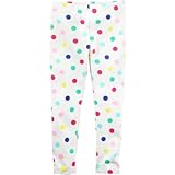 Carter's(カーターズ) ポルカドットレギンス ホワイト ボトムスレギンス 12ヶ月【並行輸入】