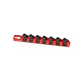 Ernst Manufacturing 8412-Red-1/2 8-Inch Socket Organizer and 7-1/2-Inch Twist Lock Clips [並行輸入品]