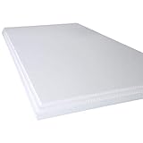 発泡スチロール 板 断熱材 中硬さ １８３０×９２５×１５ｍｍ ５枚 白色