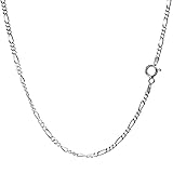 [シアーズ] フィガロ チェーン ネックレス シルバー sv 925 幅 2.2mm 長さ 60cm sfg60-60