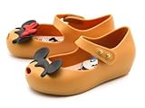 ROYAL (サイズ:8(14.5cm) カラー キャラメル/ブラック) MINI MELISSA ミニメリッサ 31945 (1125-0192) ラバーシューズ ウルトラガール ディズニーツインズ