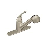 Cleveland Faucets CA40519SL Capstone Single-Handle Kitchen Faucet with Pull-Out Spray, Stainless [並行