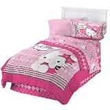 Hello Kitty Sweet and Sassy Full Comforter Set [並行輸入品]
