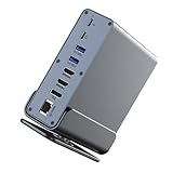 USB Cドッキングステーション15 In 1マルチポートハブHDTV VGA Double PD100W RJ45