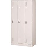 トラスコ 亜鉛メッキ鋼板製手ぶらキーロッカー 3人用 TZKL3