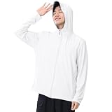[Goodfeel] UV カット パーカー アイスシルク オーバーウェア ラッシュガード メンズ 水着 冷感 涼しい UVカット UPF50+ 遮蔽率99.9％ 紫外線対策 日焼け防止 夏 薄手 ラッシュパーカー