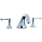 Cifial 244.640.625 Brookhaven Three-Piece Roman Tub Filler Trim, Polished Chrome [並行輸入品]
