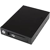 StarTech.com 2.5インチHDDハードディスクドライブ用モバイルラック リムーバブルケース付属 SATA 3.0 /SAS 2.0対応リムーバブルラック SATSASBP125