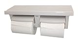 TOTO 二連紙巻器 棚付き(樹脂) 樹脂製 ホワイトグレー YH60N#NG2