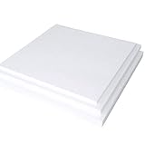 発泡スチロール 板 断熱材 中硬さ ２５枚 ４５０mm×４５０mm×厚さ１０mm