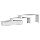 arne HANDSOME 1100 テレビ台 コーナー 伸縮 日本製 完成品 ホワイトウッド