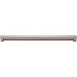 Top Knobs TK278BSN Sanctuary II Collection Modern Metro Tab Pull 12" (c-c) - Bru [並行輸入品]
