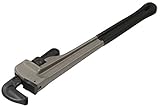 トネ(TONE) アルミパイプレンチ ALPW-600 適応管径80A 全長558mm 最大口開き100mm