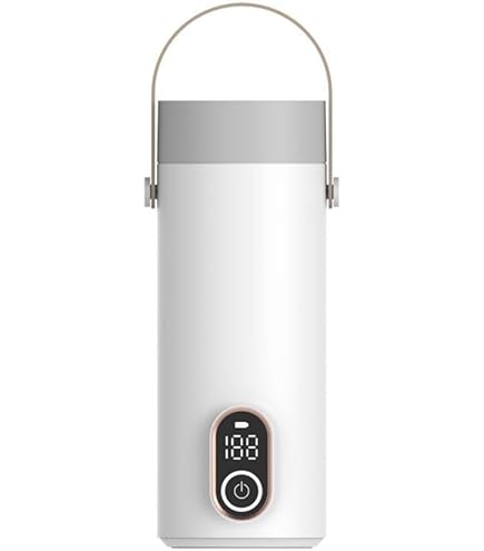 Amazon | 電気ケトル、電気温水カップ、ワイヤレスポータブル充電式