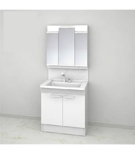 Amazon.co.jp: TOTO 洗面化粧台 Vシリーズ セット 間口750 一面鏡 高さ