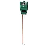Soil Detector,3-in-1 Soil Moisture Meter with Plant Light & PH Test Gauge Function, Suitable for Soi