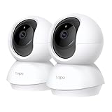 TP-Link Tapo C200 フルHD Wi-Fiネットワーク ペットカメラ 2台セット 360° 暗視機能 相互通話 動作検知 スマホ通知