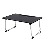 DlandHome ローテーブル ラップトップテーブル ピクニック軽量折り畳みテーブル 座卓 ちゃぶ台 キャンプテーブル PCデスク 多機能 ベッド ソファ オフィス 利用可 収納便利