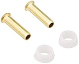 Dial Manufacturing 9512 DelrIn Sleeve and Poly Tube Brass Insert Tube, 1/4" [並行輸入品]
