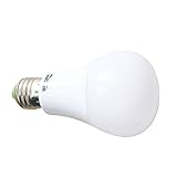 RUICAIKUN MGT A60 E27 10W(=Incan 80W) CRI>85 COB 1000LM 2800K Soft White Light LED Globe Bulb(ac 85-