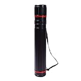 ポスターケース 図面ケース 伸縮可能 プレイマット ケース チューブ ラバープレイマット 製図 プレイマット ケース 収納 防塵 防雨 製図 手提げ 持ち運び 円筒 45cm～72cm 直径6.5cm ポスター・カレンダー収納用