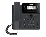 Fanvil V62 エッセンシャル ビジネスフォン 6 SIP ライン HD 音声 PoE サポート