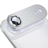 Jurqqer いfor iphone 17 Air カメラ保護 全面保護 9Hサファイアガラス＆航空用アルミ合金製 防指紋 高透過率防傷 耐衝撃 露出オーバー防止 - for iPhone 17 Air専用 ぎんいろ