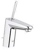 グローエ(GROHE) EURODISC JOY ユーロディスク ジョイ シングルレバー洗面混合栓(引棒付) クローム Sサイズ 2342500J + 水栓クロス(グローエジャパン公式・ 日本規格適合