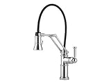 Brizo Artesso: Single Handle Articulating Arm Kitchen Faucet [並行輸入品]