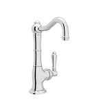 Rohl A3650LMAPC-2 A3650Lm-2 Cinquanta Kitchen Faucet with Metal Lever Handle, Polished Chrome by Roh