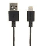 ヤザワ ライトニングコネクタケーブル 2.0m ノーマルタイプ ブラック MLL20BK