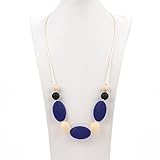 Consider It Maid Silicone Teething Necklace for Mom to Wear - FREE E-BOOK - BPA FREE and FDA Approve