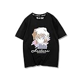 [BETAM] 名探偵コナン はいばら あい アニメ 漫画 Tシャツ メンズ/レディース Tシャツ/夏服 スポーツ プリント 半袖 個性的 無地 ゆったり 通気性 ファッション 大きいサイズ（XL）