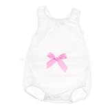 Kesoto 全4サイズ 幼児の女の子のロンパー 肌着 写真服 パーティー用 - 白, 12〜18ヶ月