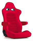 BRIDE (ブリッド) リクライニングシート【EUROSTERⅡ CRUZ】レッドBE シートヒーター：無し E54BSN