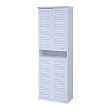 JKプラン シューズボックス ルーバー 式 扉 靴箱 幅 60 2個 セット ホワイト SGT-0101SET-WH