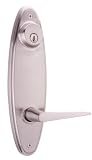 Weslock 06402--2NSL2D Stanford Interior Entry Handle, Satin Nickel by Weslock