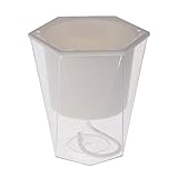 Max-One-Shop 小さい植物壷 Small Plant Pot Flower Self Watering Planter Holder Flower Pot Container