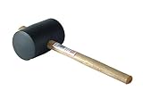 FaithfullゴムMallet – ブラック1.1 KG