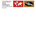 Land Rover Series 2 & 2A Bonneted Control Parts Catalogue: Part No. 605957