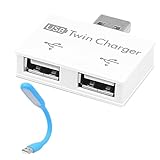 USB ハブ アダプター - 4 ポート マルチ充電コンバーター、プラグ プレイ拡張ツール、コンパクト スプリッター スイッチ、耐久性のある延長ケーブル |ポータブルUSBエクステンダーハブコード、自宅、車、学校、オフィス、旅行用