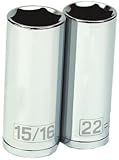 Powerbuilt 640841 1/2-Inch Drive 27mm Deep Socket [並行輸入品]