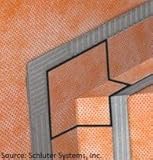 Schluter kers-b – シャワーベンチコーナーmembranes – 1左と右1コーナー