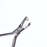 Annhua 14*6cm ステンレス製鉗子　歯科ツール　樹脂先付き