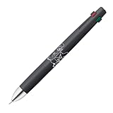 ゼブラ 多機能ペン ブレン4+S 0.5mm ムーミン 限定 黒軸 4色ボールペン+シャープ B4SAS88-MM-BK