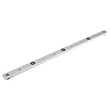Flameer 木工ツール　テーブルソー レール　マイターバー　マイタースロット　スライダー　アルミ合金　450mm　