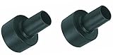 2pcs svr-4500変換アダプターユニットfor VacuumsツールホースショップVac Ridgid Craftsman 2 1 / 2 " x 1 1 / 4 "