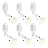 LVWIT ダクトレール用スポットライト ライティングレール用 ダクトレールライト レール E11口金 電球付き 省エネ 5.5W 角度調節可能 照明器具 間接照明 led照明器具